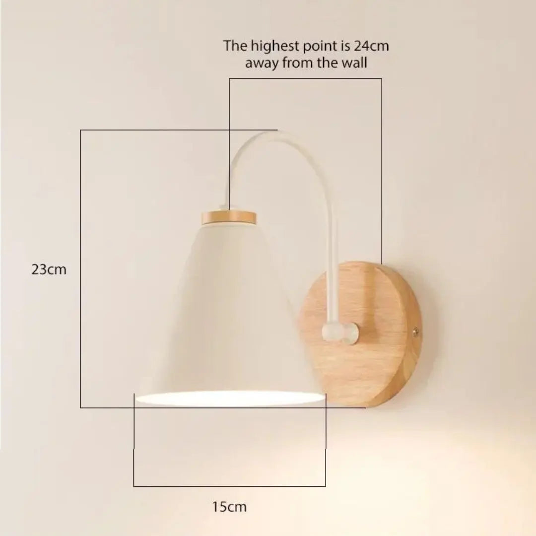 LumosGlow - Elegant Vegglampe for Stilfull Belysning Motelys