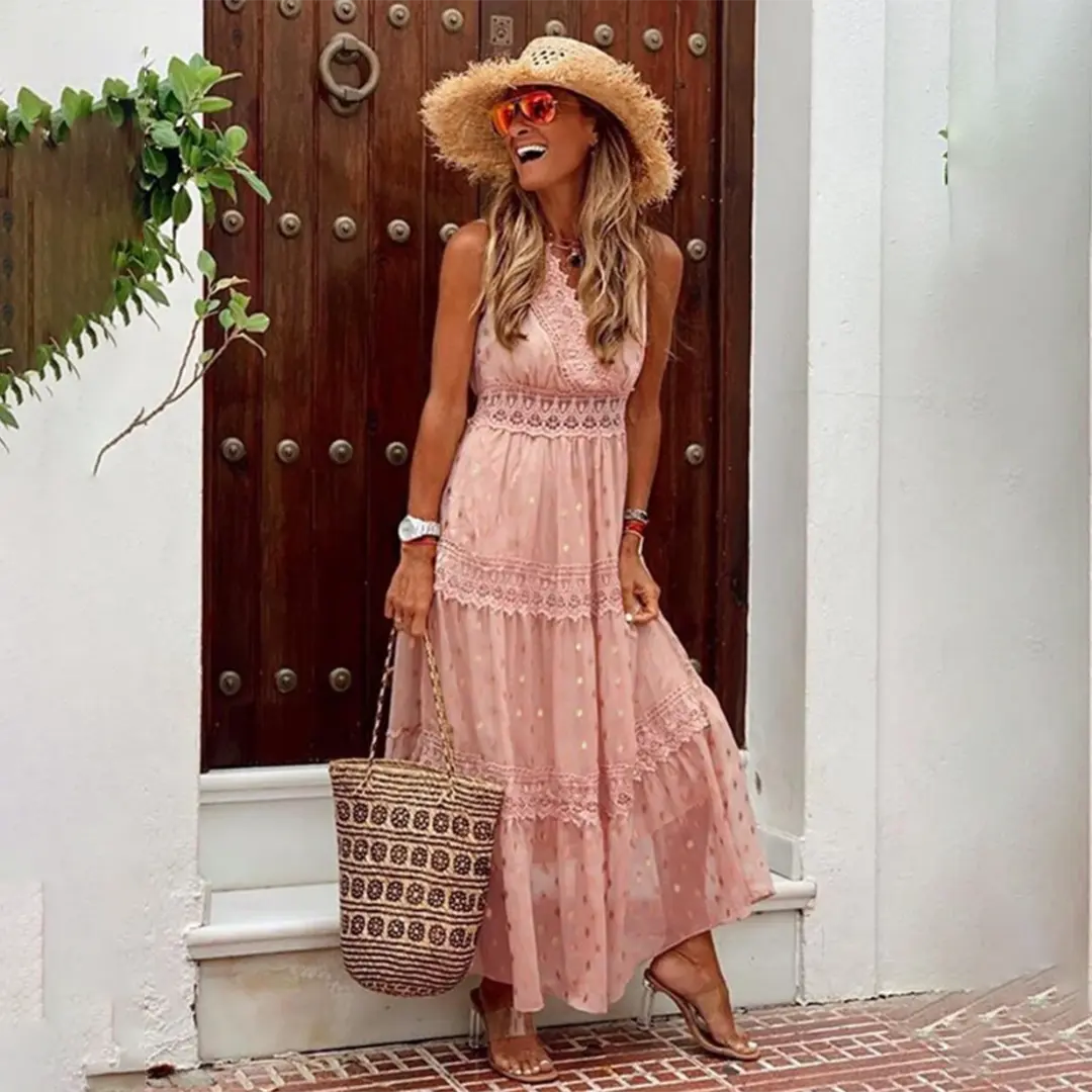 BohoDream - Chic Boho Kjole For Uformell Eleganse Motelys