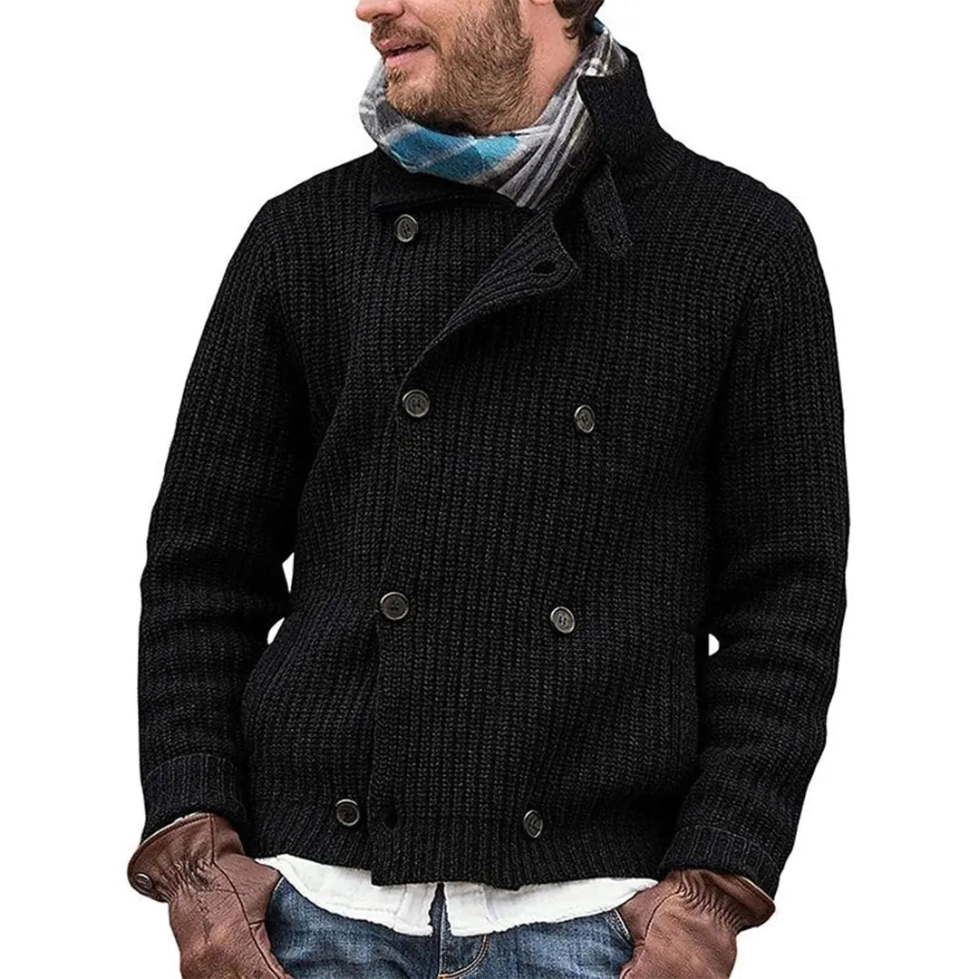ChicLayers - Trendy Strikket Cardigan for Stilfulle Anledninger Motelys
