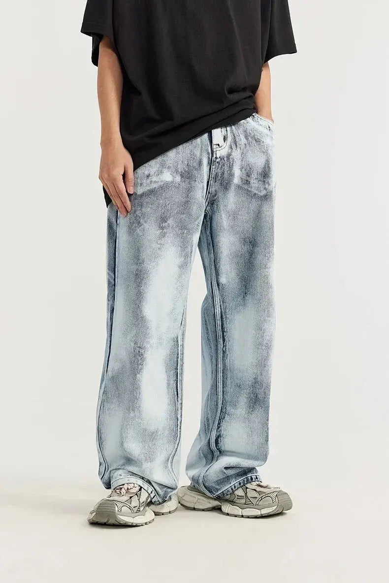 Jeans med vide ben Motelys