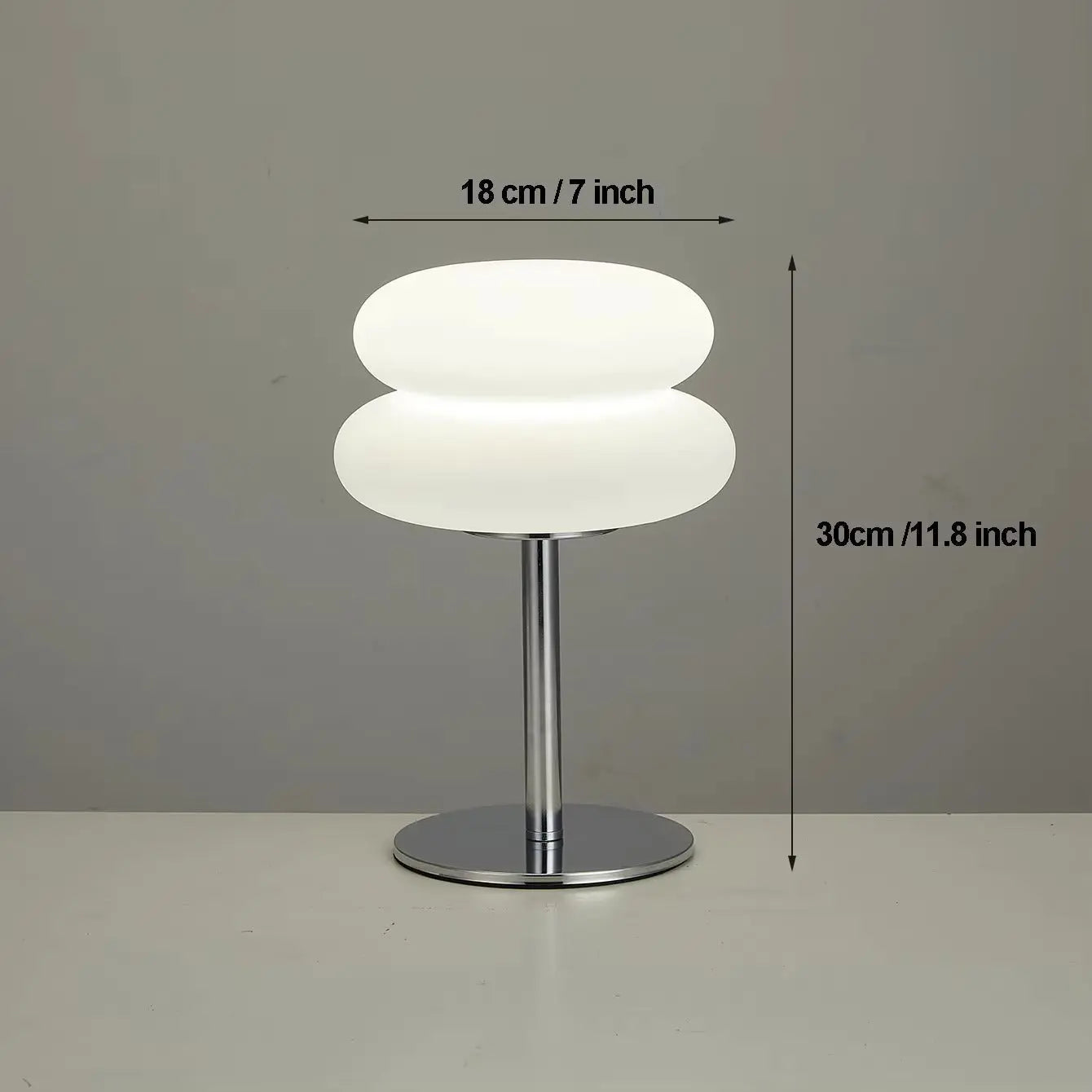 Moderne bordlampe Motelys