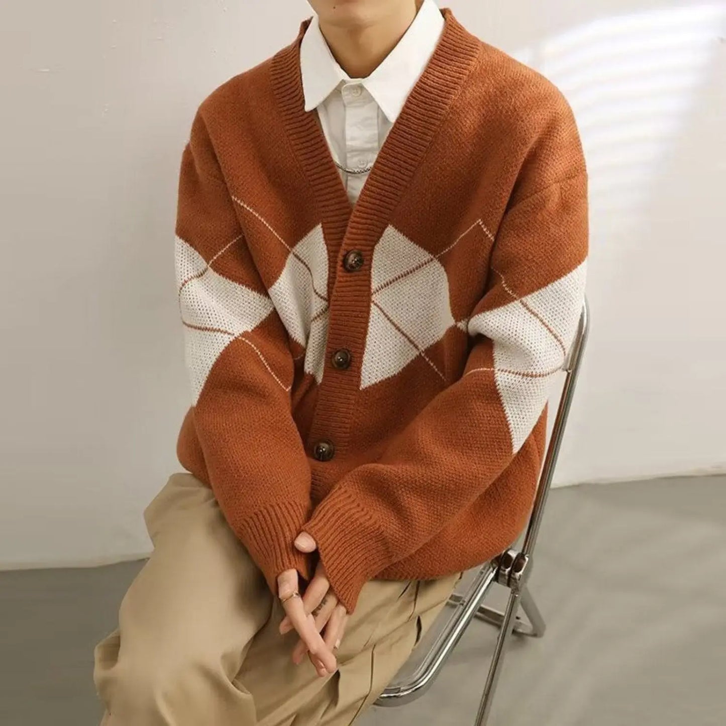 cardigan for menn Motelys