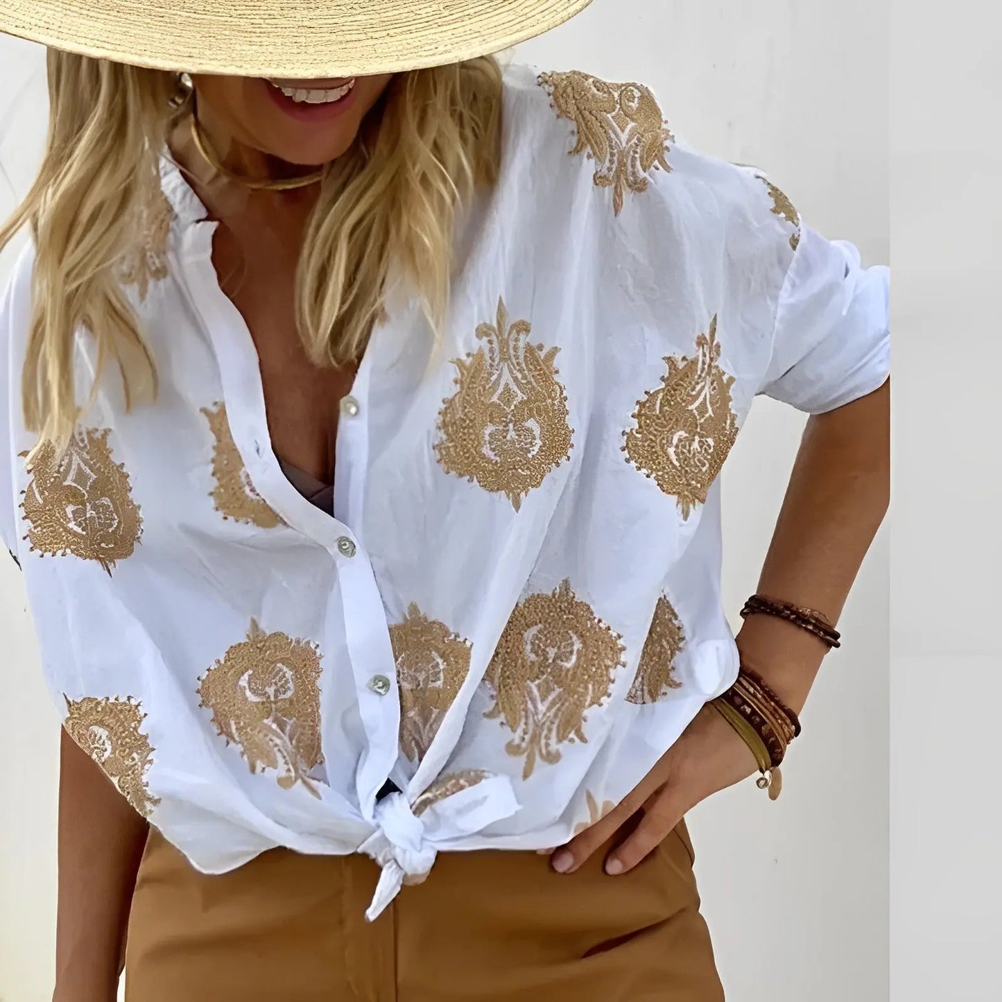 StyleEssence - Elegant Chic Bluse for Moderne Anledninger Motelys