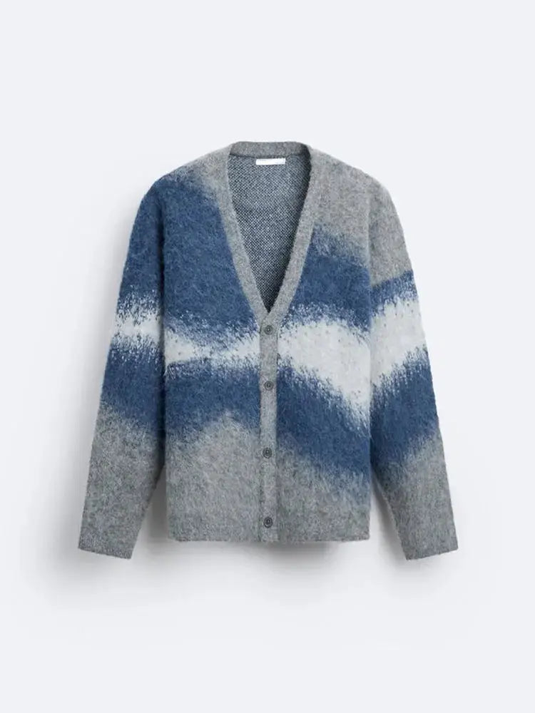 Cardigan med mønster Motelys