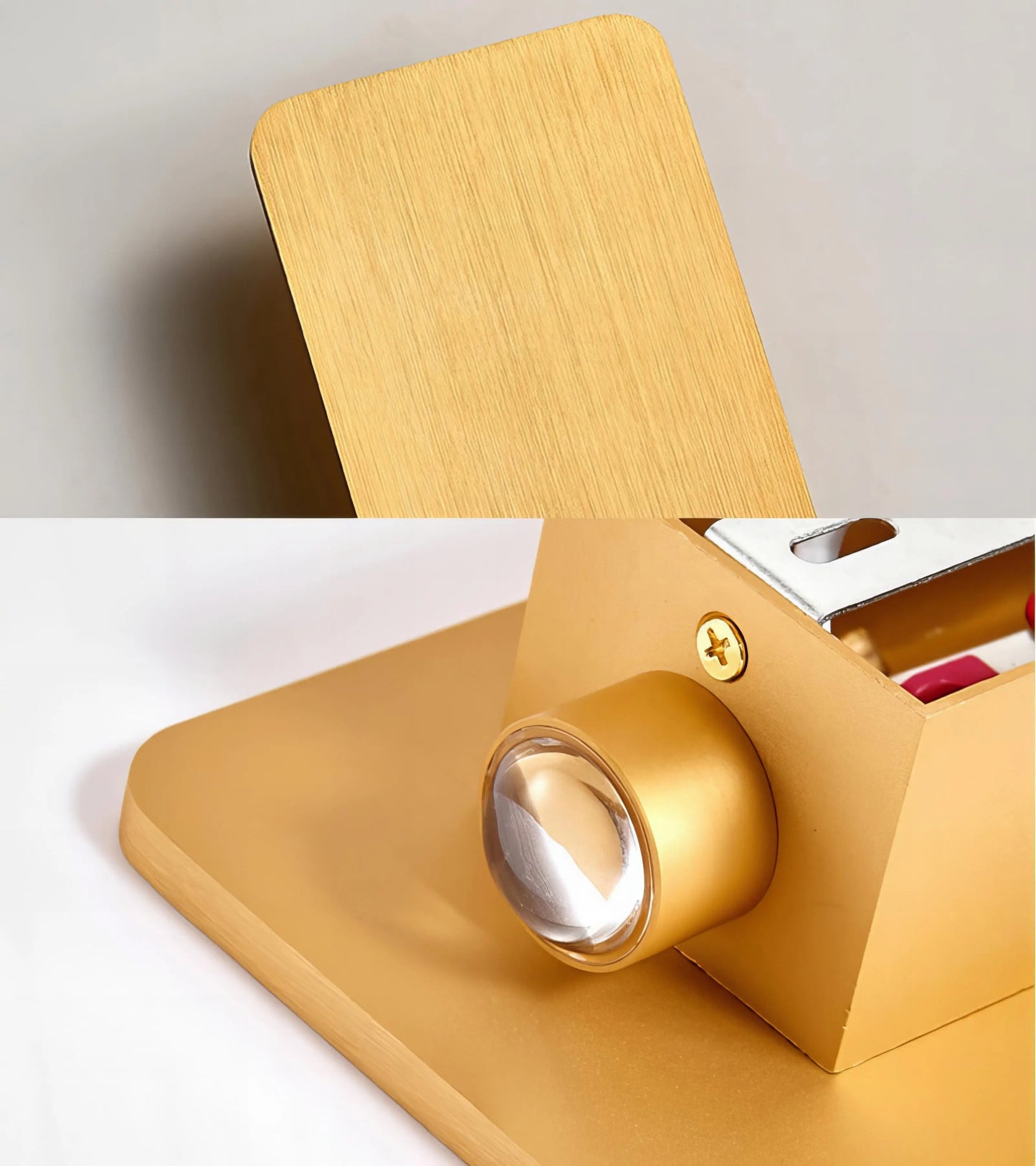 LumenArt - Rektangelformet Vegglampe for Elegant Belysning Motelys