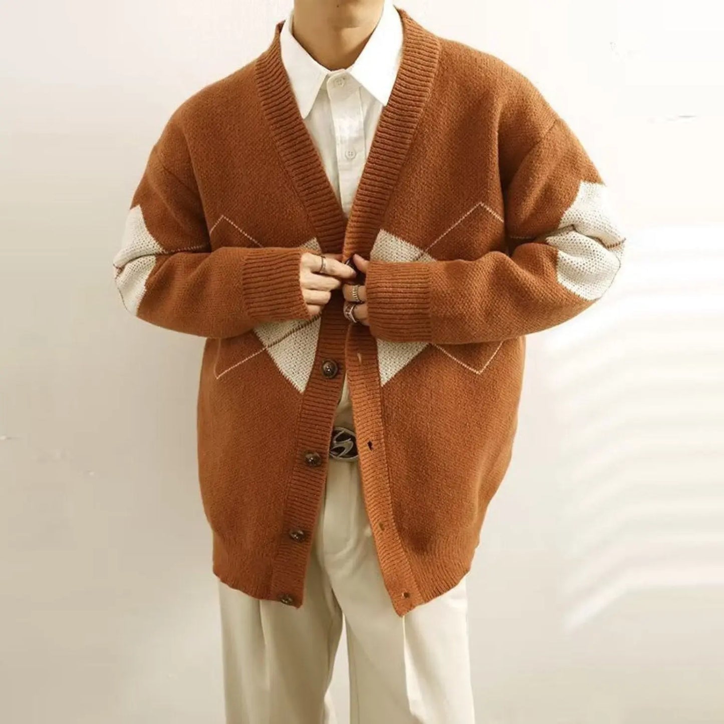 cardigan for menn Motelys