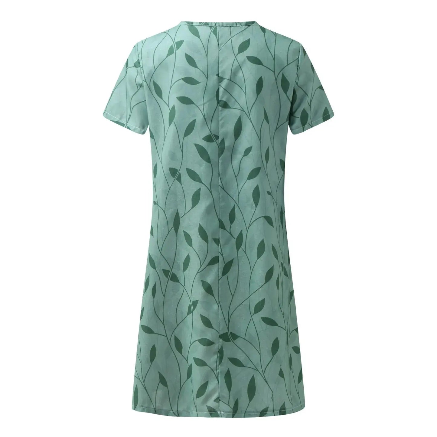 ChicSun - Sommerkjole med V-hals for Elegante Sommerdager Motelys