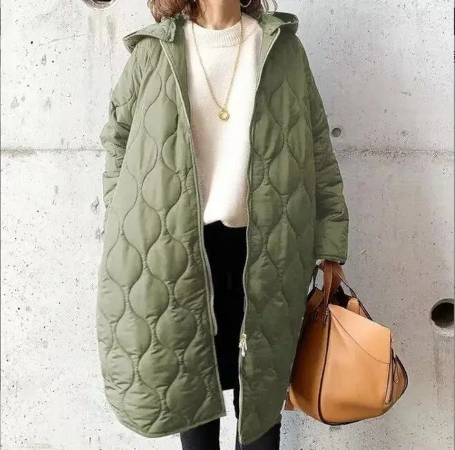 StyleVault - Parka med Hette for En Trendy Høstlook Motelys