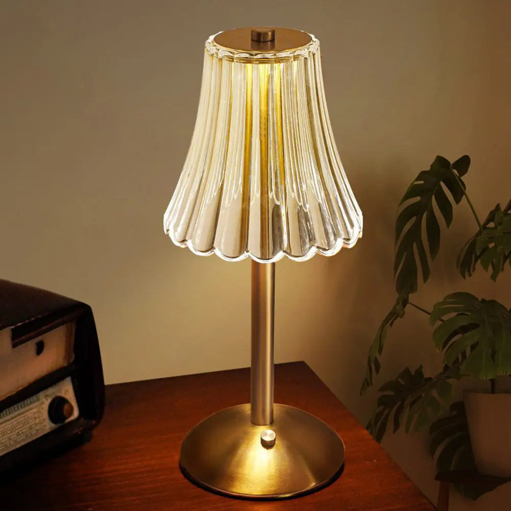 BrightBeam - Praktisk LED-bordlampe USB-oppladbar for Hjemmet Motelys