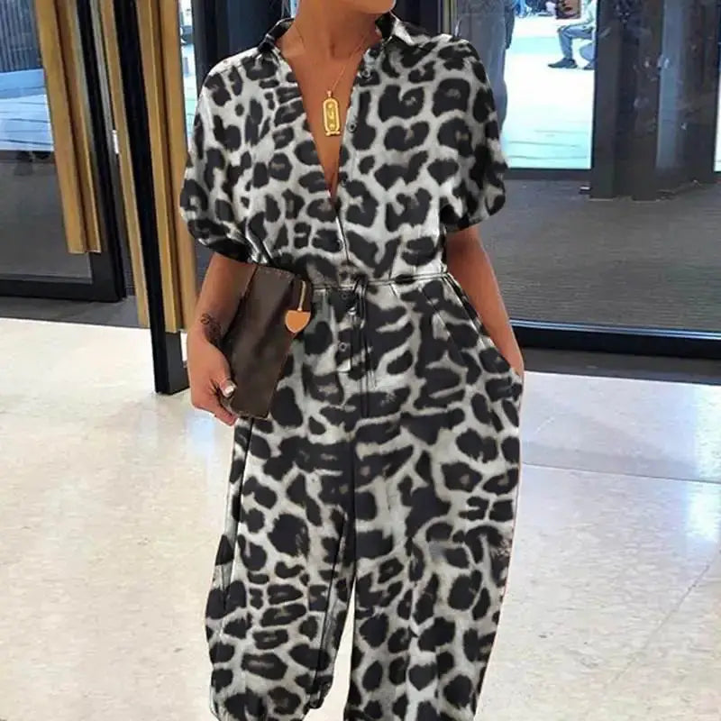 Jumpsuit med V-hals Motelys