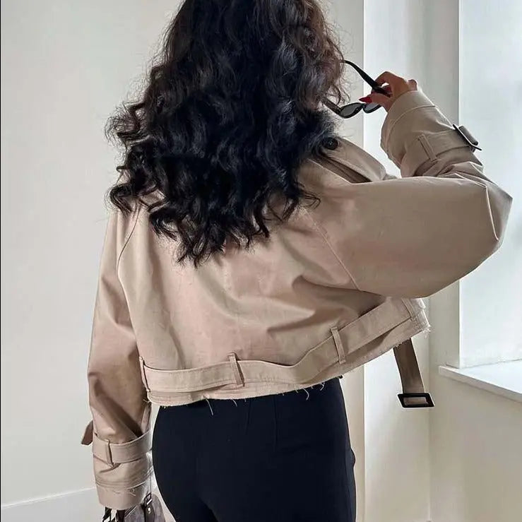 Kort trenchcoat Motelys