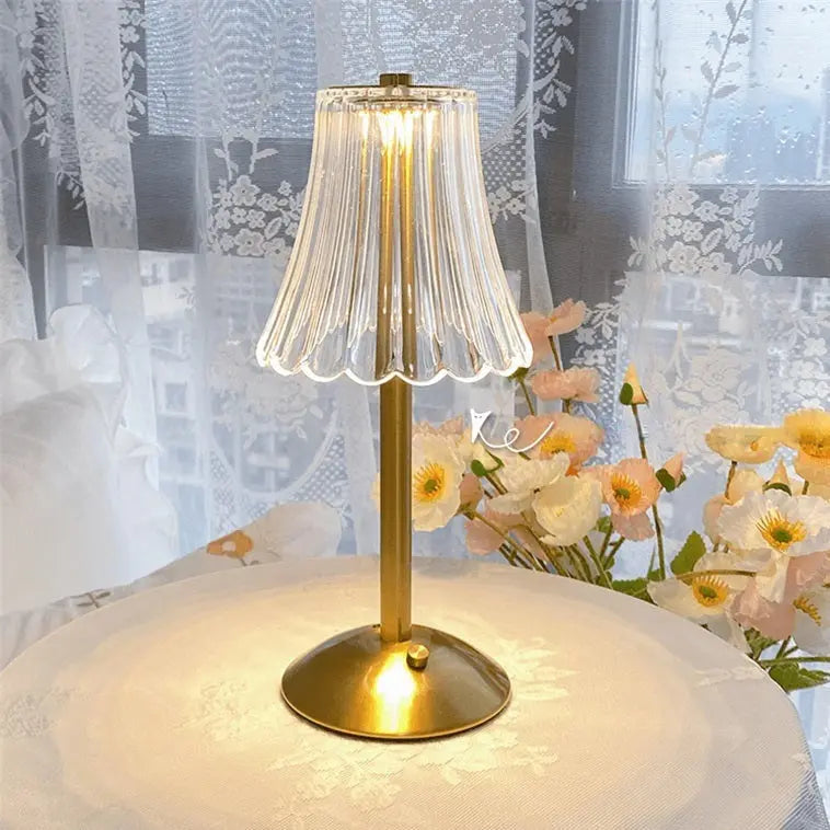 BrightBeam - Praktisk LED-bordlampe USB-oppladbar for Hjemmet Motelys
