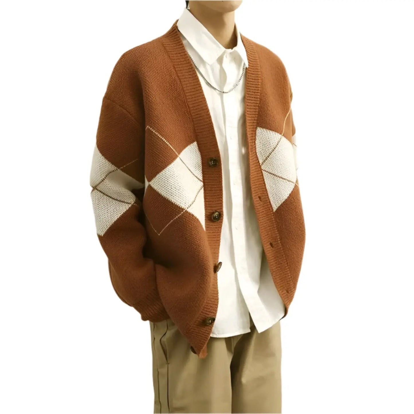 cardigan for menn Motelys