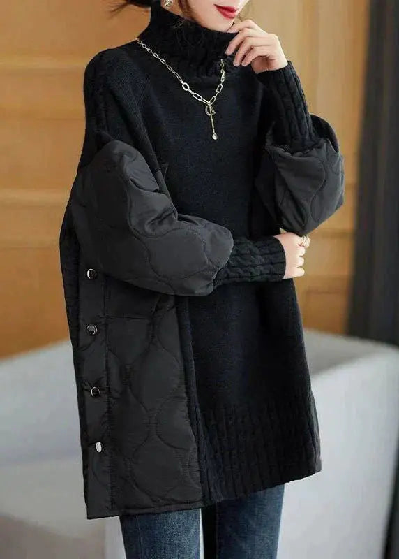 Loose Turtleneck sweater for women Motelys