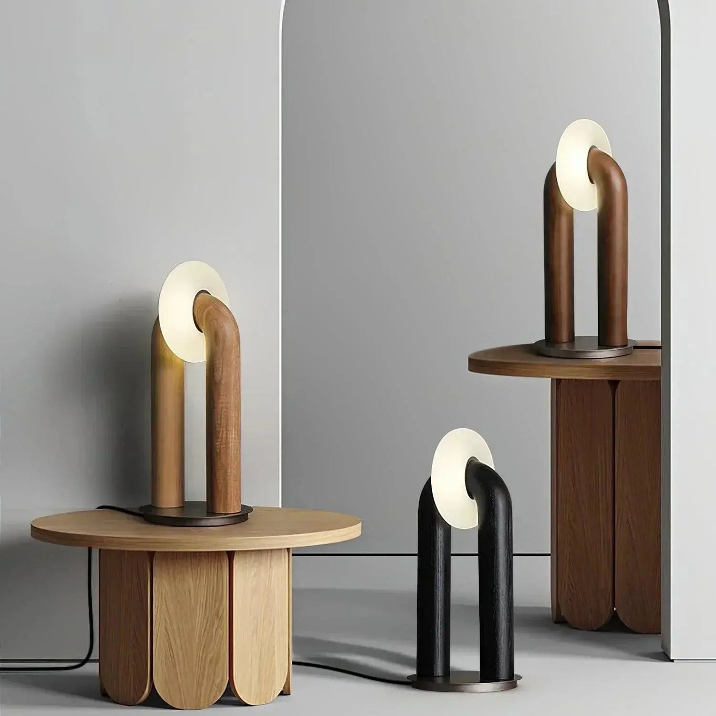 BrightNest - Elegant Trådløs Bordlampe for Moderne Innredning Motelys