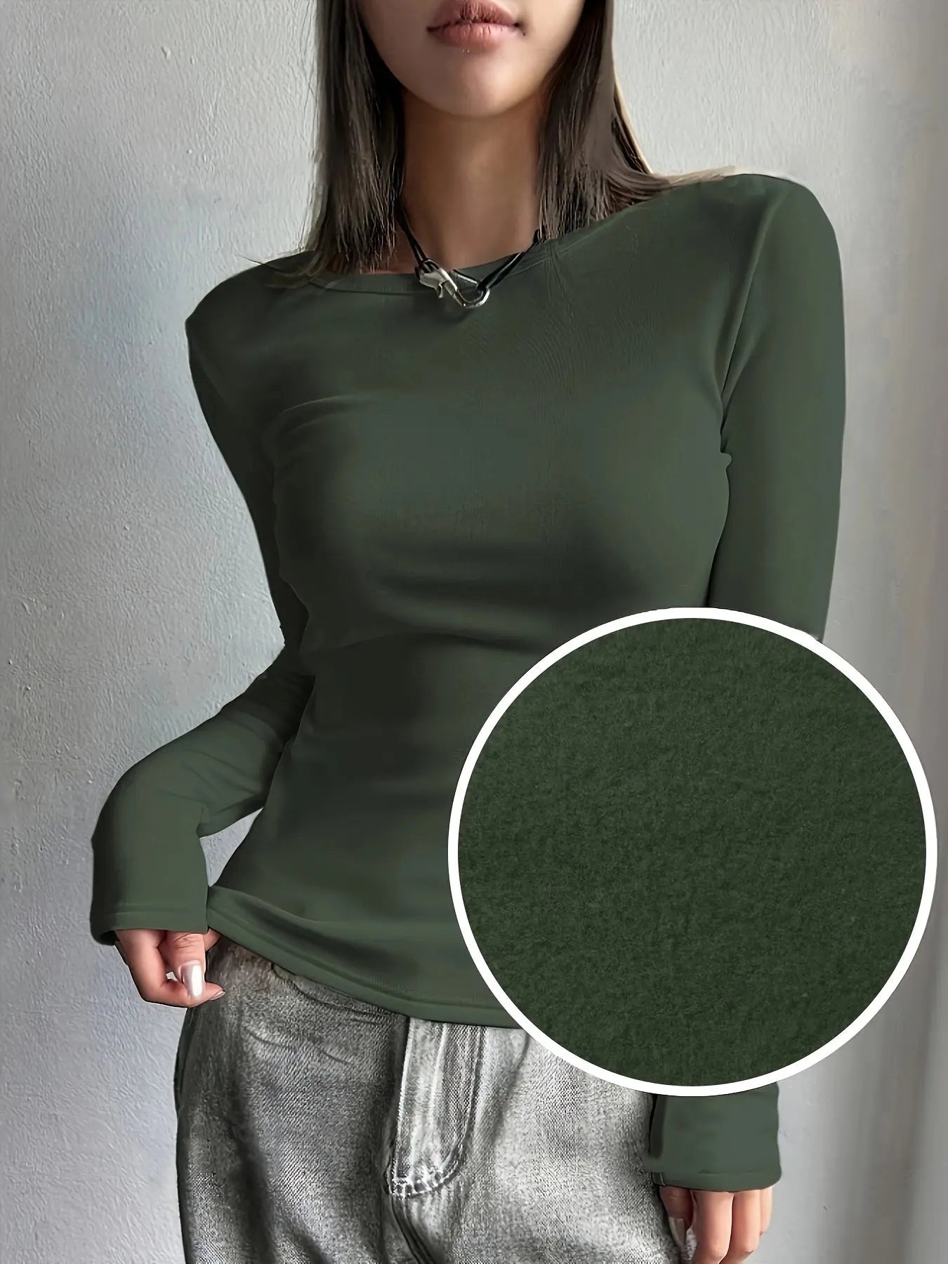 FrostFlex - Termostrikket Slim Fit Topp for Kvinner Motelys