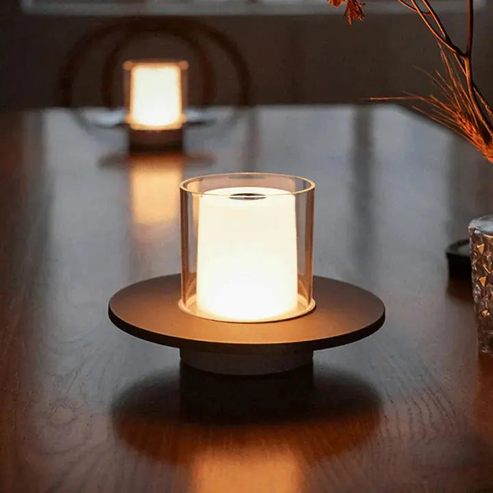 FlameGlow - Sikker LED-Induksjonsstearinlys for Hygge og Sjel Motelys
