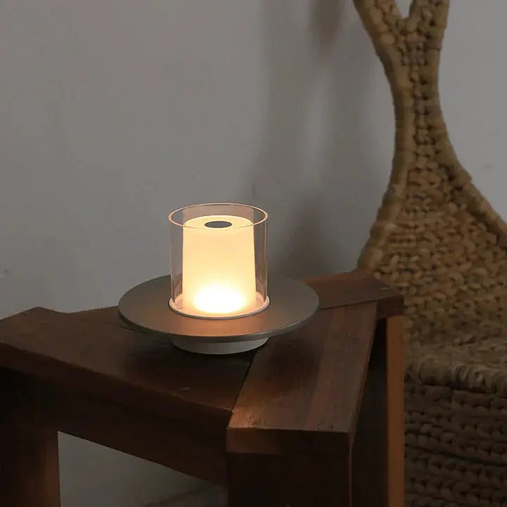 FlameGlow - Sikker LED-Induksjonsstearinlys for Hygge og Sjel Motelys