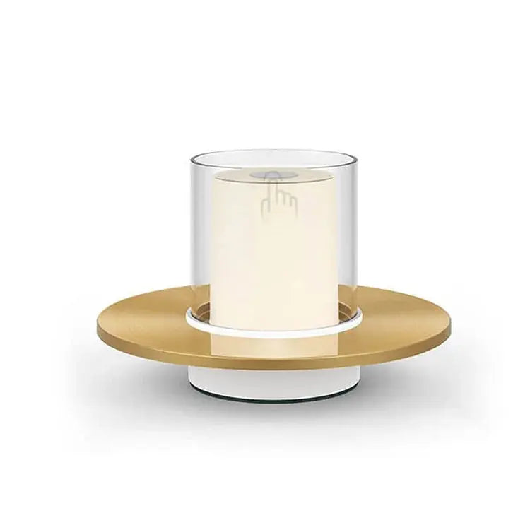 FlameGlow - Sikker LED-Induksjonsstearinlys for Hygge og Sjel Motelys