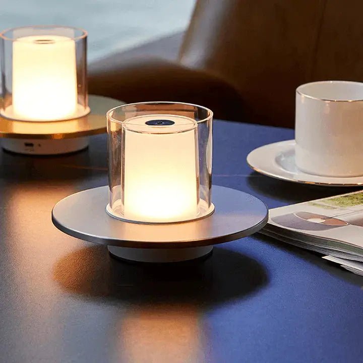 FlameGlow - Sikker LED-Induksjonsstearinlys for Hygge og Sjel Motelys