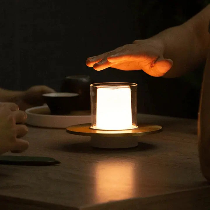 FlameGlow - Sikker LED-Induksjonsstearinlys for Hygge og Sjel Motelys