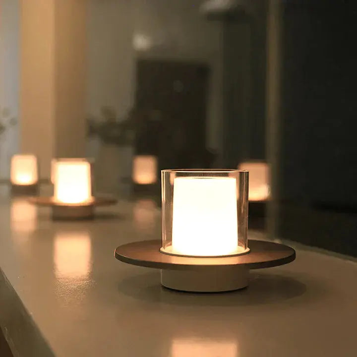 FlameGlow - Sikker LED-Induksjonsstearinlys for Hygge og Sjel Motelys
