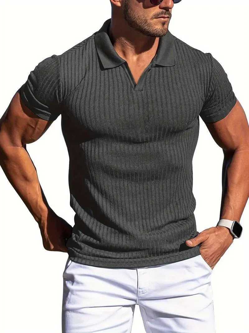 StyleMaster - Slim Fit Poloskjorte for En Modern Look Motelys