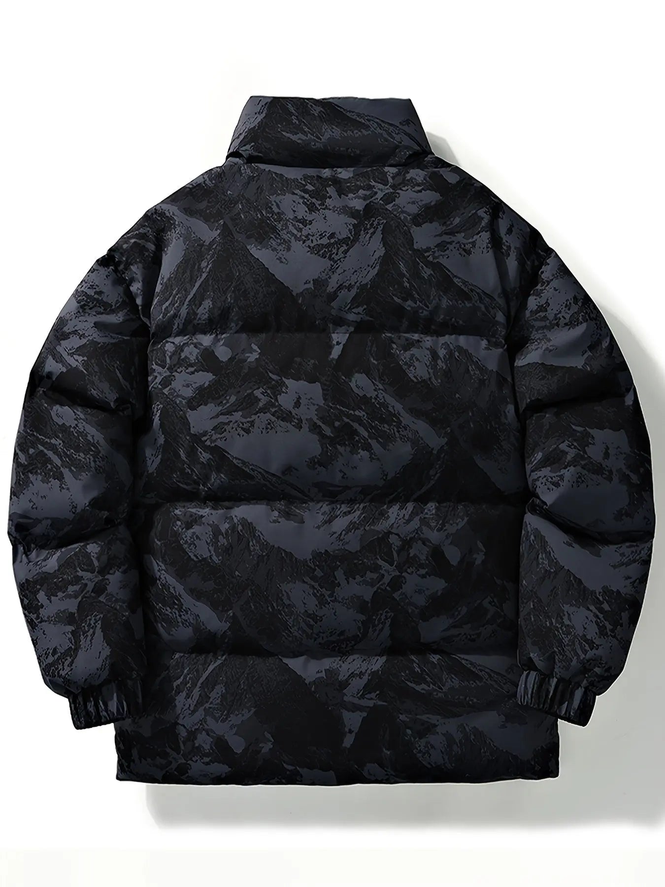 StyleQuest - Camo Pufferjakke for Menn med Trendy Design Motelys