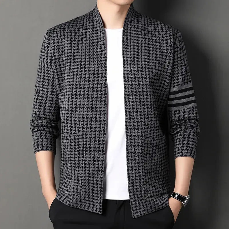 CozyStyle - Cardigan for Menn med Komfort og Stil Motelys