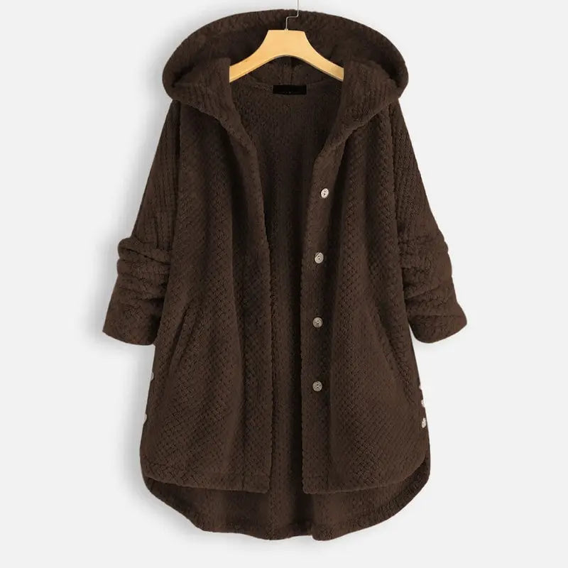CasualCloud - Overdimensjonert Hettegenser Vest for En Uformell Stil Motelys