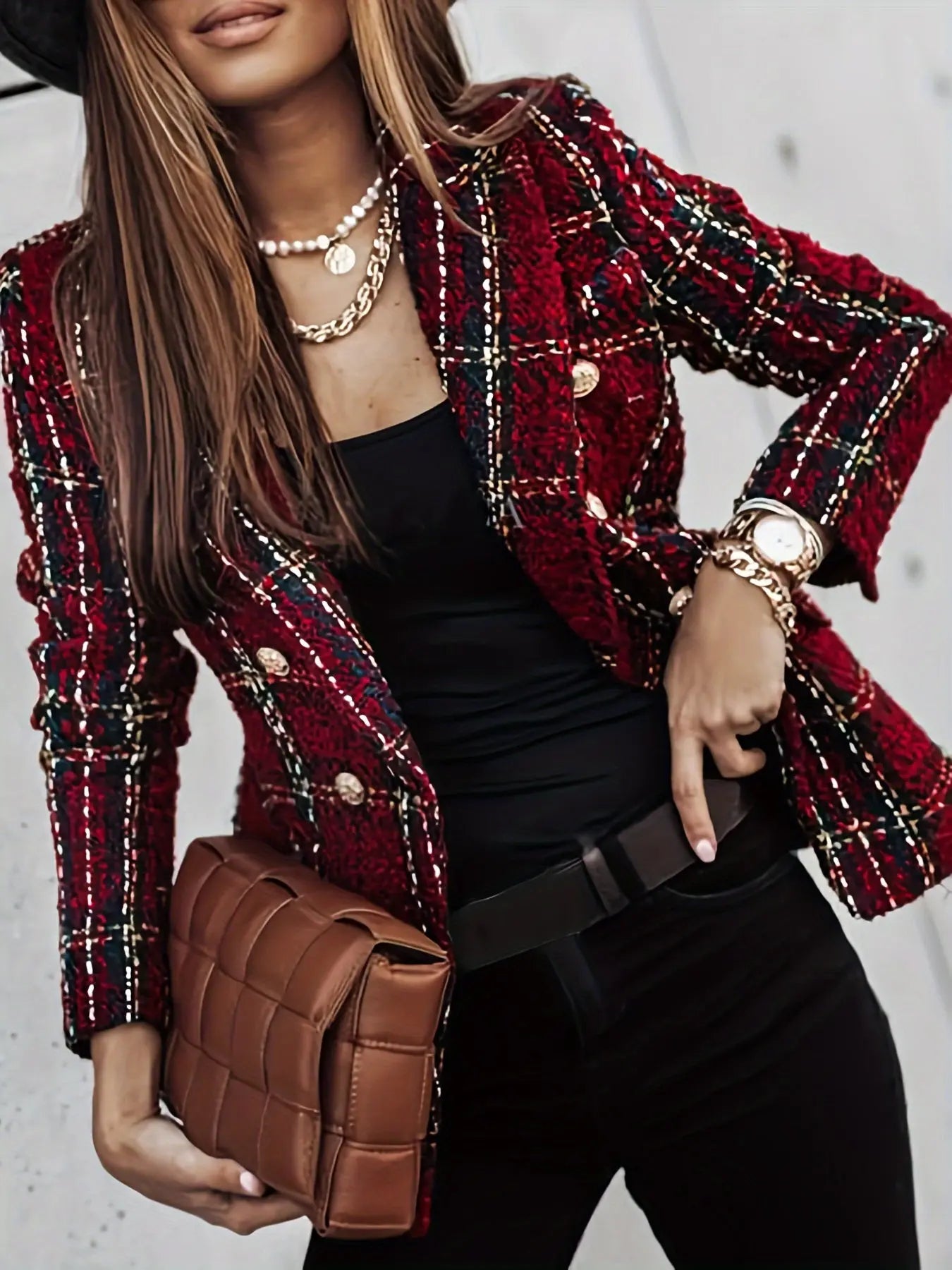 Dobbeltspent blazer Motelys