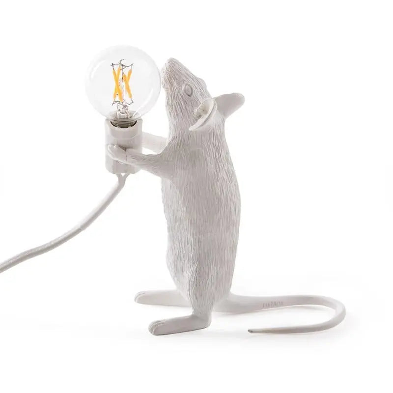 GlowShape - Musformet Bordlampe for Unik Stilig Belysning Motelys