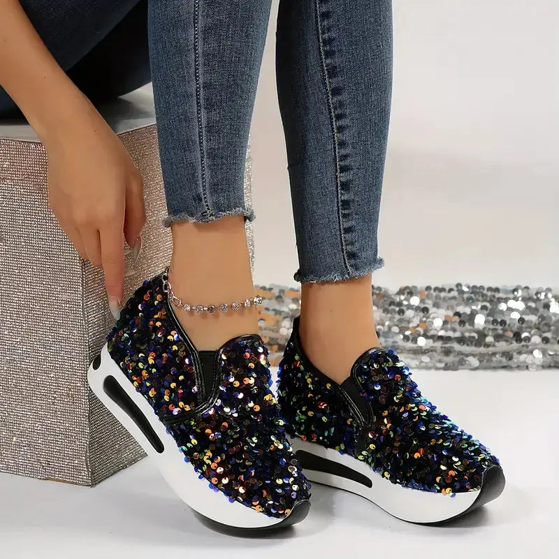 ChicRise - Trendy Slip On Kilehæl for Elegante Anledninger Motelys