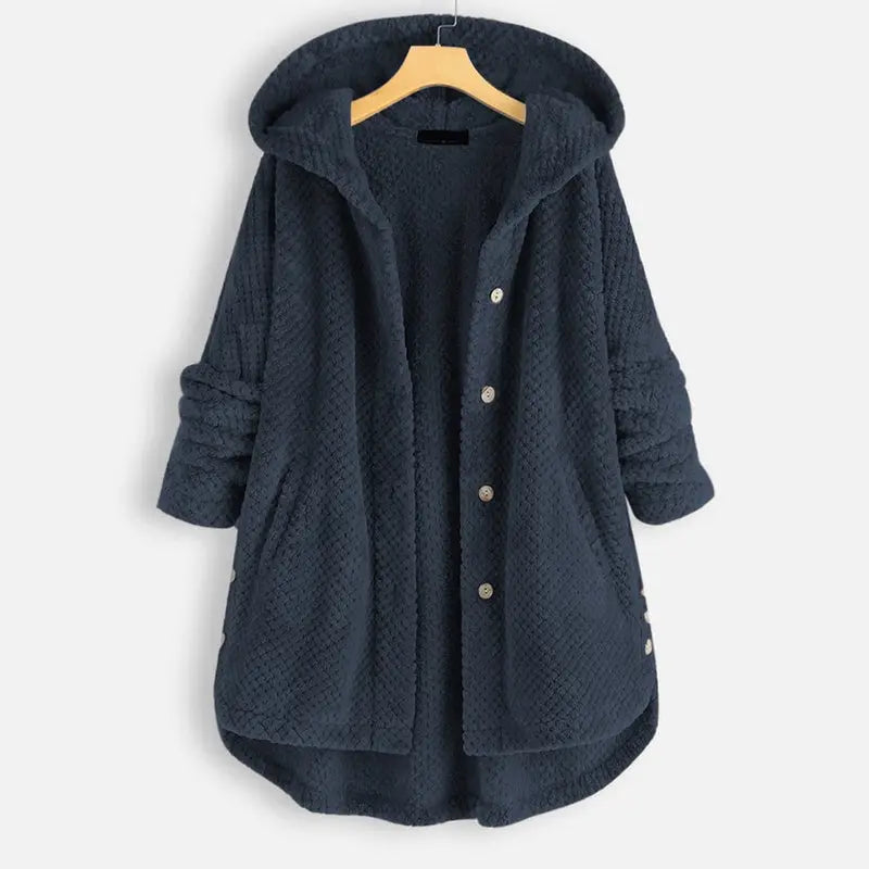 CasualCloud - Overdimensjonert Hettegenser Vest for En Uformell Stil Motelys