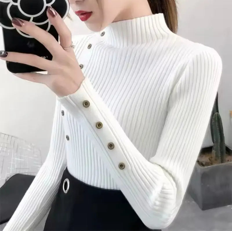 CozyNeck - Turtleneck-Genser for En Varme og Stilfull Look Motelys