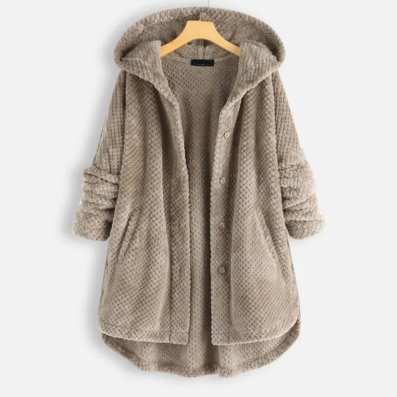 CasualCloud - Overdimensjonert Hettegenser Vest for En Uformell Stil Motelys
