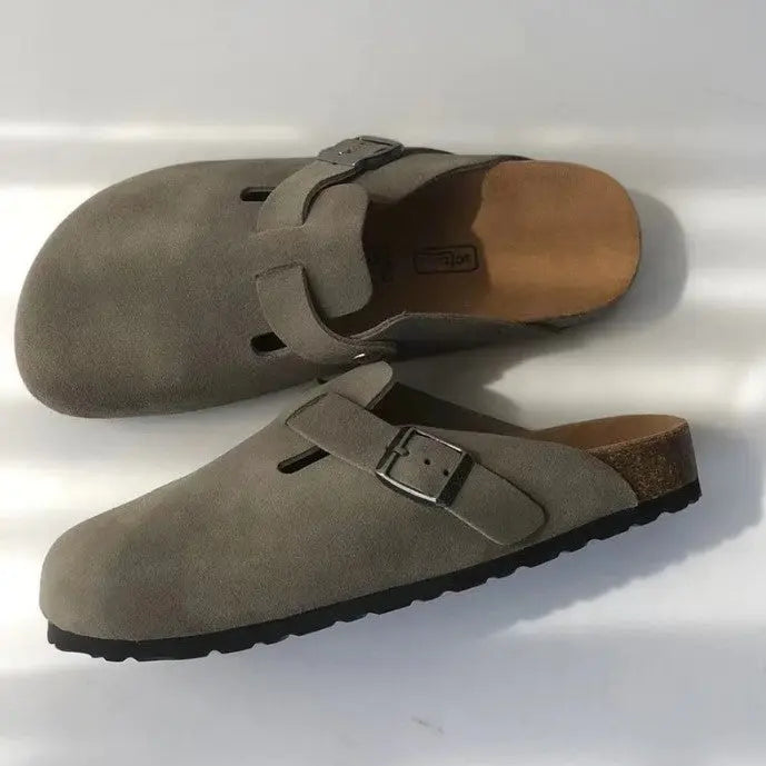 StyleFlex - Elegante Sandaler i Skinn for Hverdagsbruk Motelys