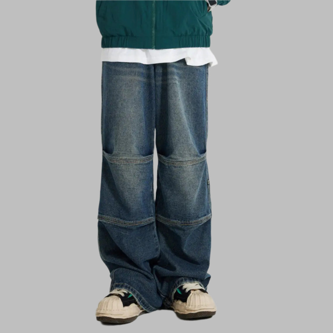 UrbanStyle - Trendy Overdimensjonerte Jeans For Menn Motelys