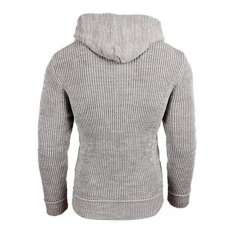 CozyWear - Strikket Hettegenser for Menn med Stil og Komfort Motelys