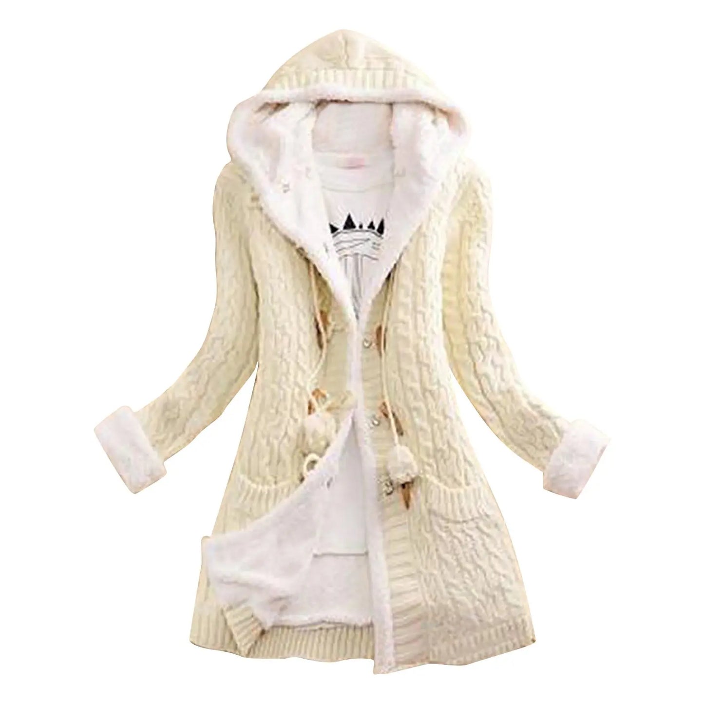 CozyLayer - Chic Vintervest for Damer for Kalde Dager Motelys