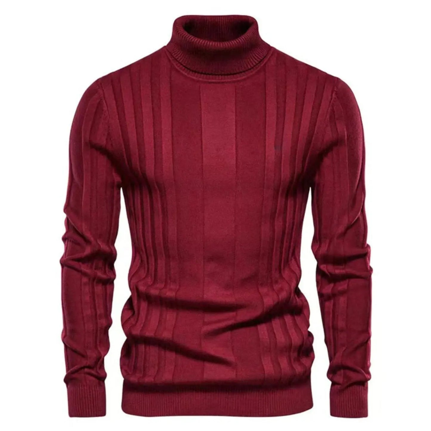 CozyStyle - Turtleneck-Genser for Menn med Elegante Detaljer Motelys