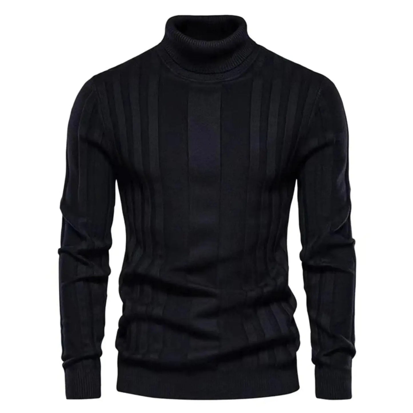 CozyStyle - Turtleneck-Genser for Menn med Elegante Detaljer Motelys