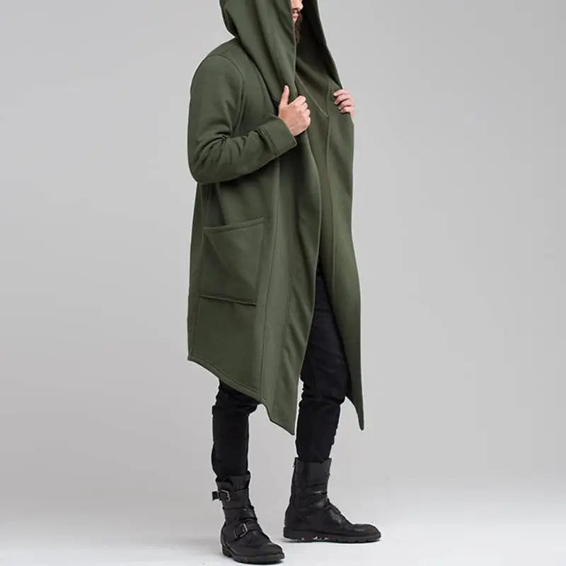 UrbanFlex - Cardigan med Hette for Menn med Moderne Stil Motelys