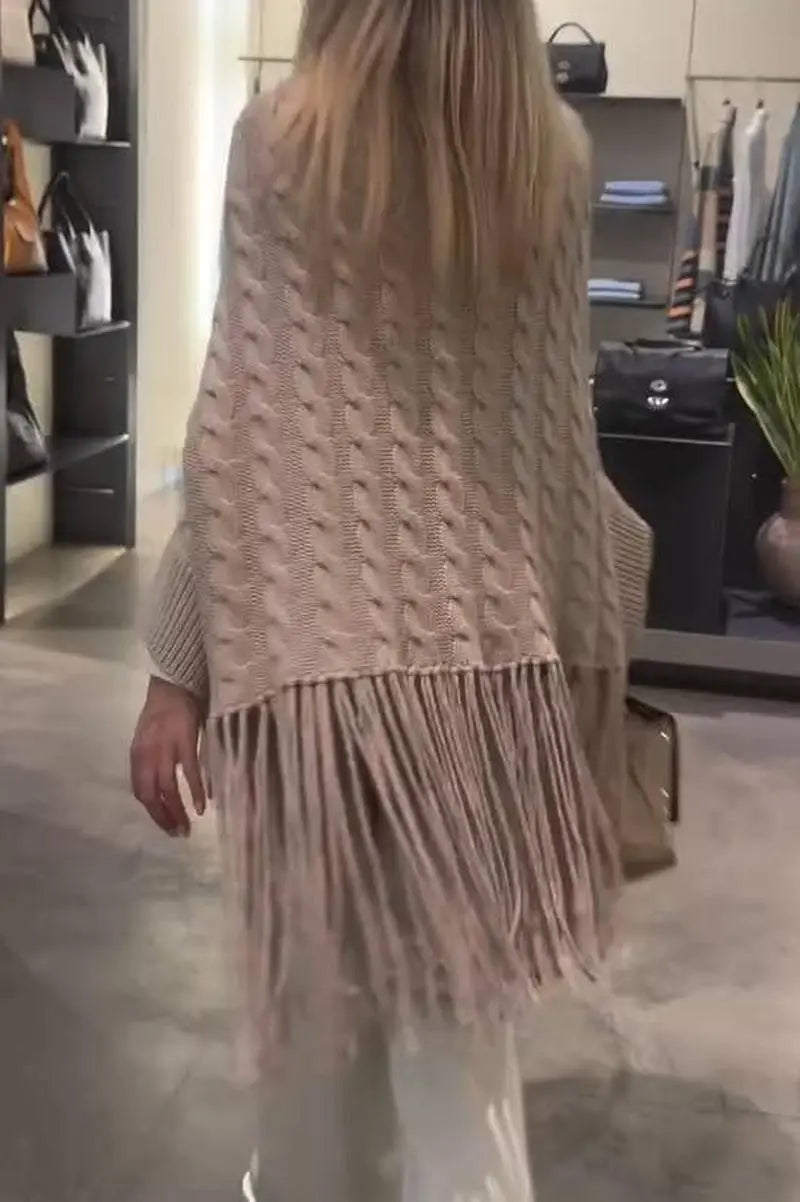 Textura - Genser med Struktur for Trendy Utseende Motelys