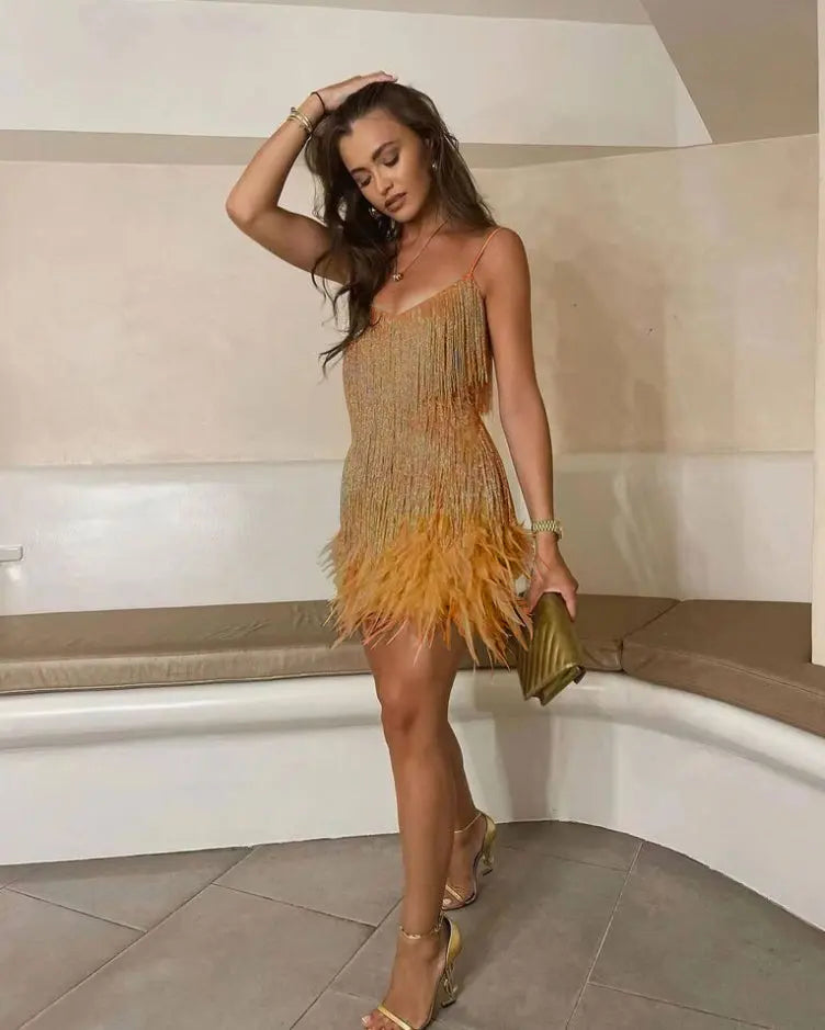 ChicVibes - Elegante Midikjole for Spesielle Anledninger Motelys