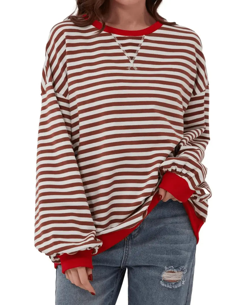CozyLayers - Stripete Genser for Høsten med Stil Motelys