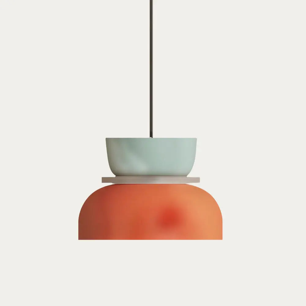 VibrantGlow - Color Block Pendellampe for Et Moderne Hjem Motelys