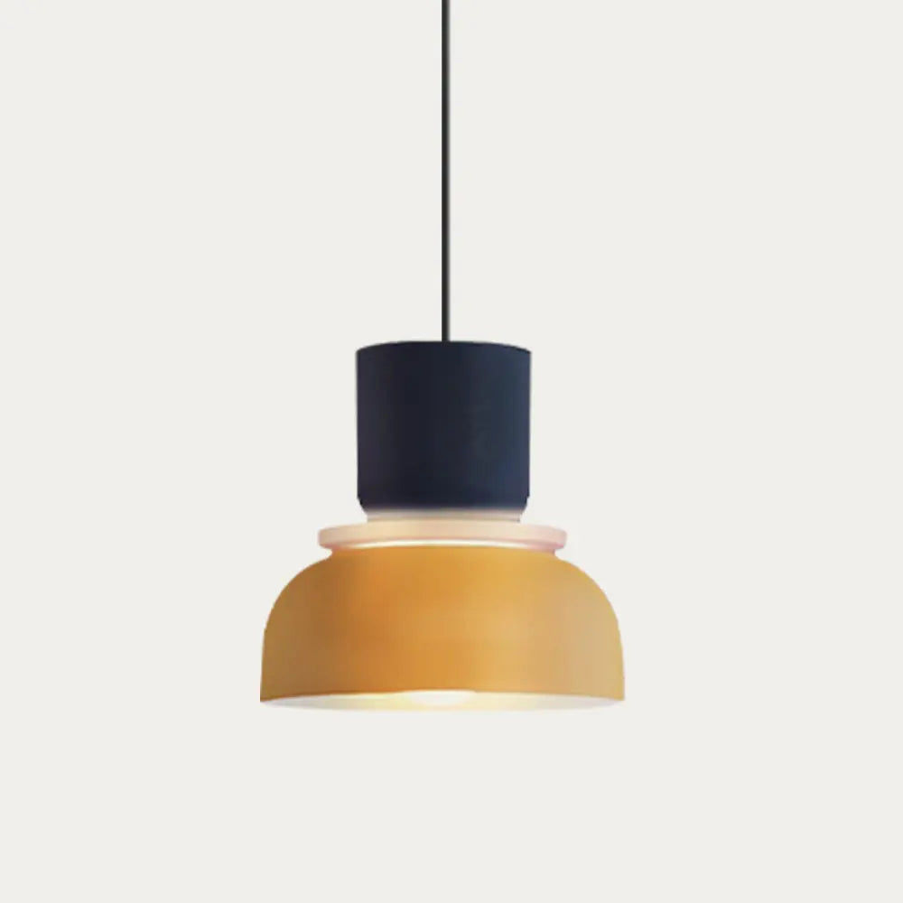 VibrantGlow - Color Block Pendellampe for Et Moderne Hjem Motelys