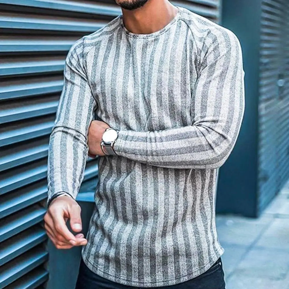 ChicFlex - Slim Fit-genser for Menn med Trendy Design Motelys