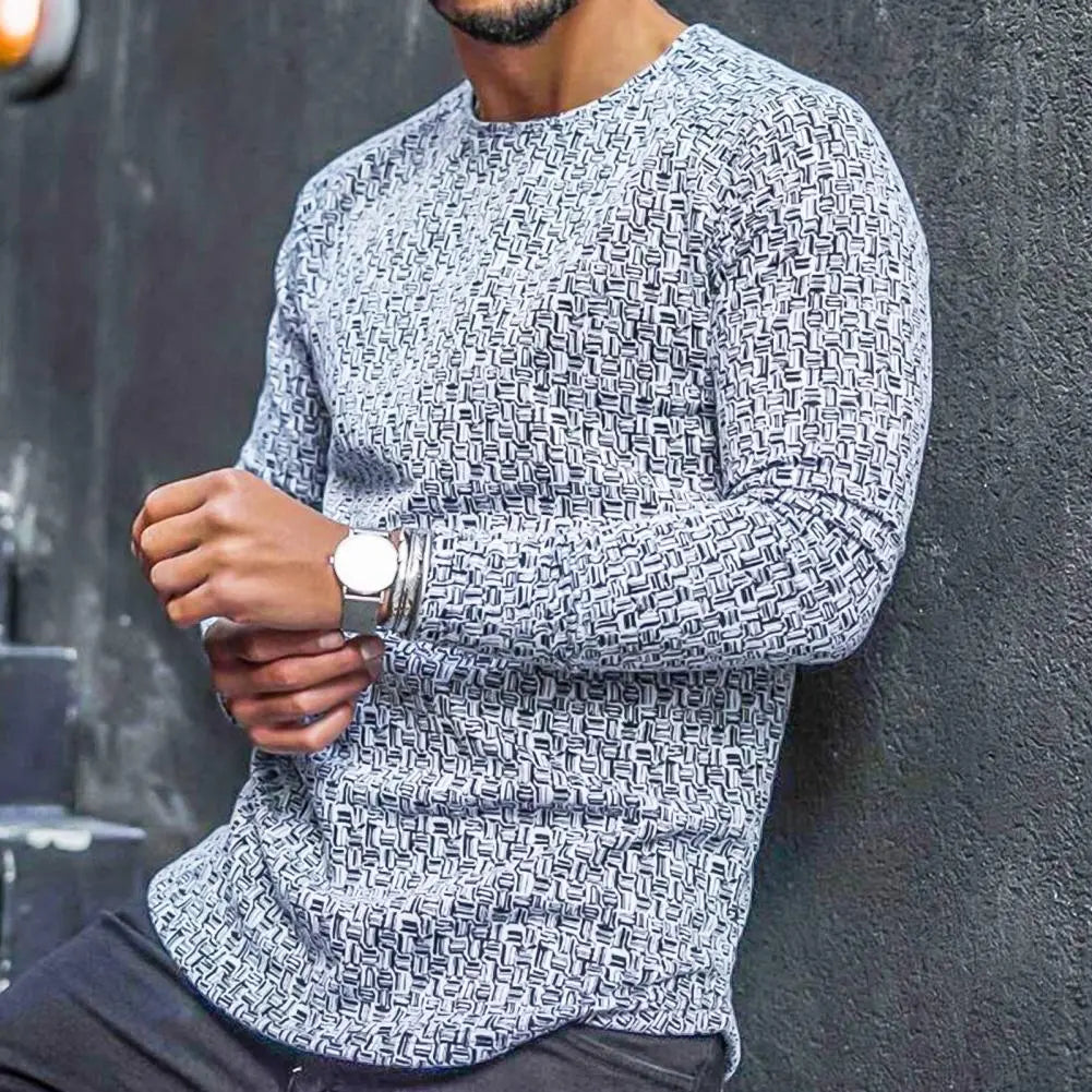 ChicFlex - Slim Fit-genser for Menn med Trendy Design Motelys